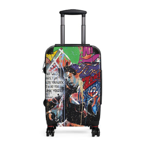 "Basquiat/Warhol Tribute" Suitcases