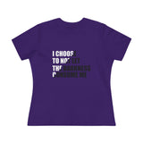 "I Choose Not To Let The Darkness Consume Me" Women's Premium Tee