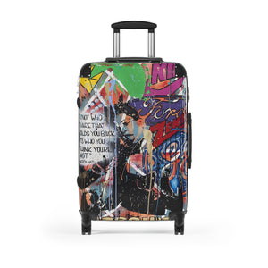 "Basquiat/Warhol Tribute" Suitcases