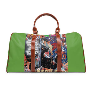 " Basquiat/Warhol Tribute" Waterproof Travel Bag