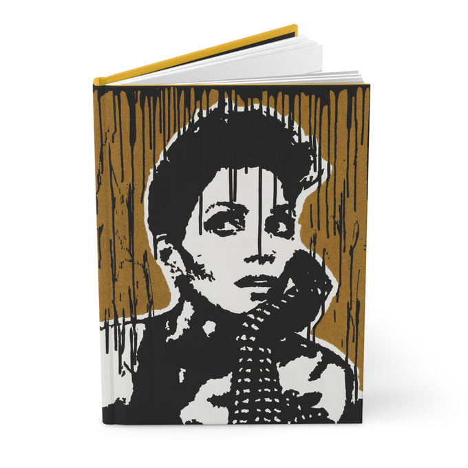 Halle Berry Inspired Gold Series  Hardcover Journal Matte