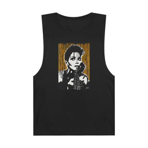 "Resilient Radiance: Halle Berry" Unisex Barnard Tank