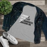 "I Choose Not To Let The Darkness Consume Me" Women's Premium Tee