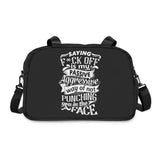 "Saying F*ck Off...." Fitness Handbag