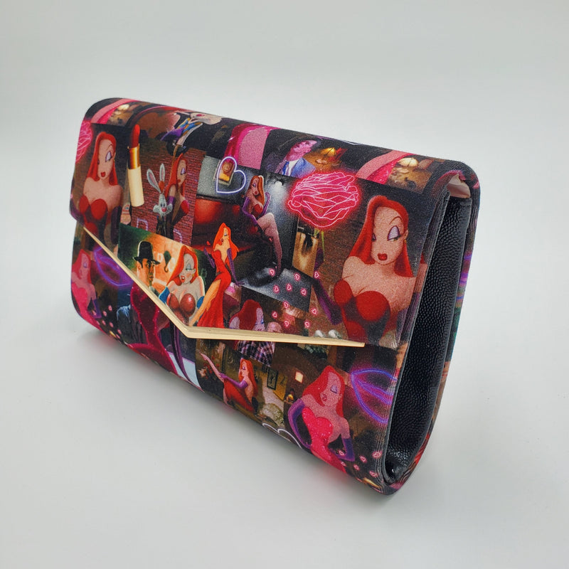 Custom Clutch Purse - Alice in Wonderland Gift #42 Colorful