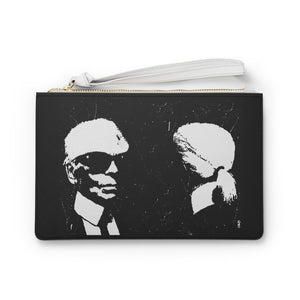 'Label Whore" Clutch Bag